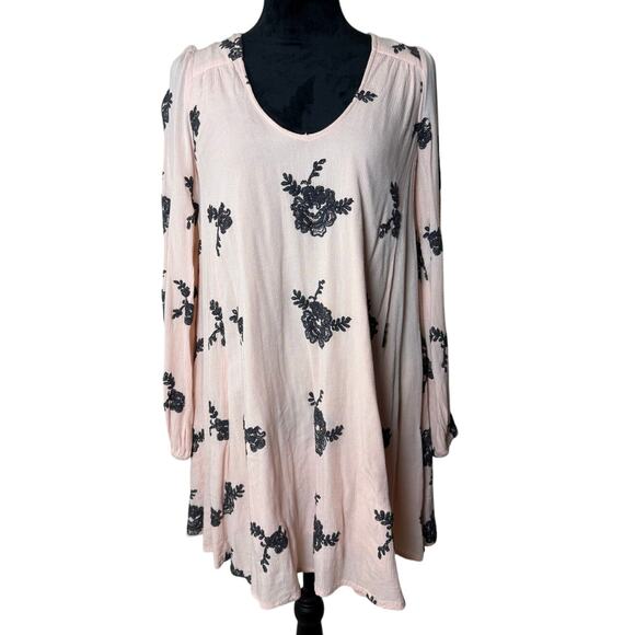 Free People Emma Floral Mini Dress - Romantic Boho - S/P - Picture 2 of 10